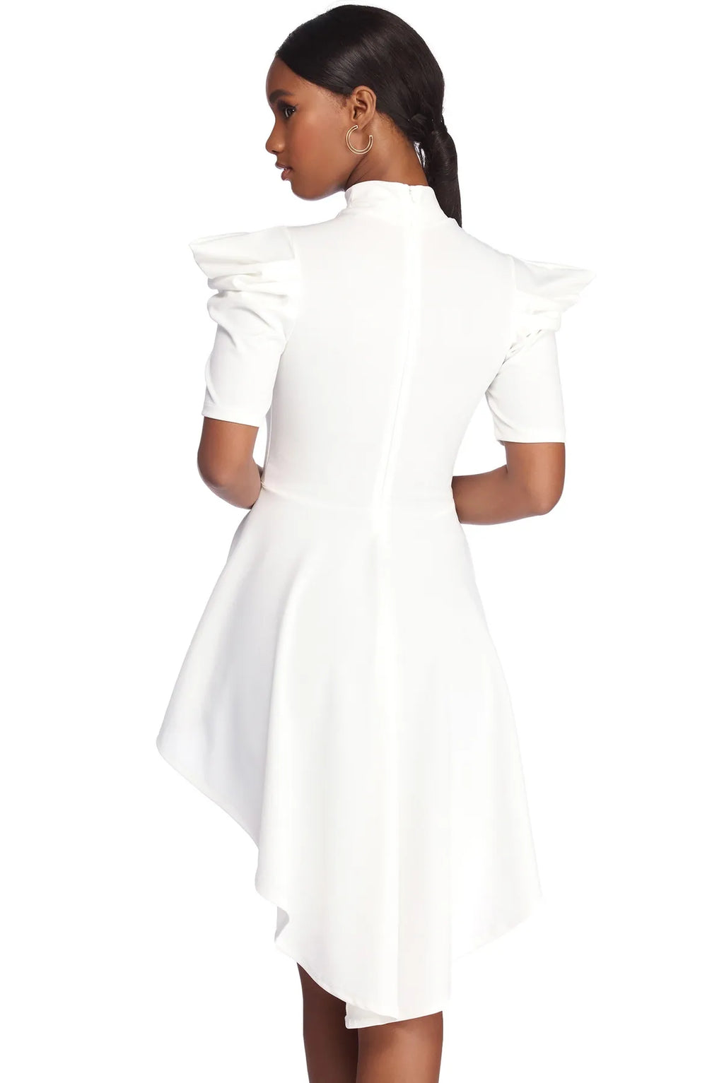 Poised In Peplum Top