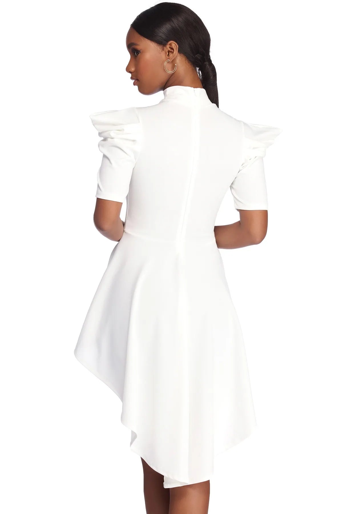 Poised In Peplum Top