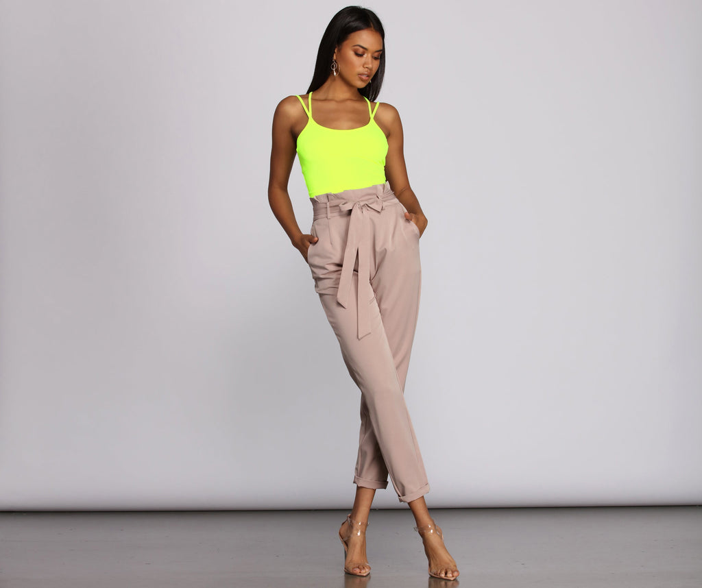 Get The Scoop Strappy Top