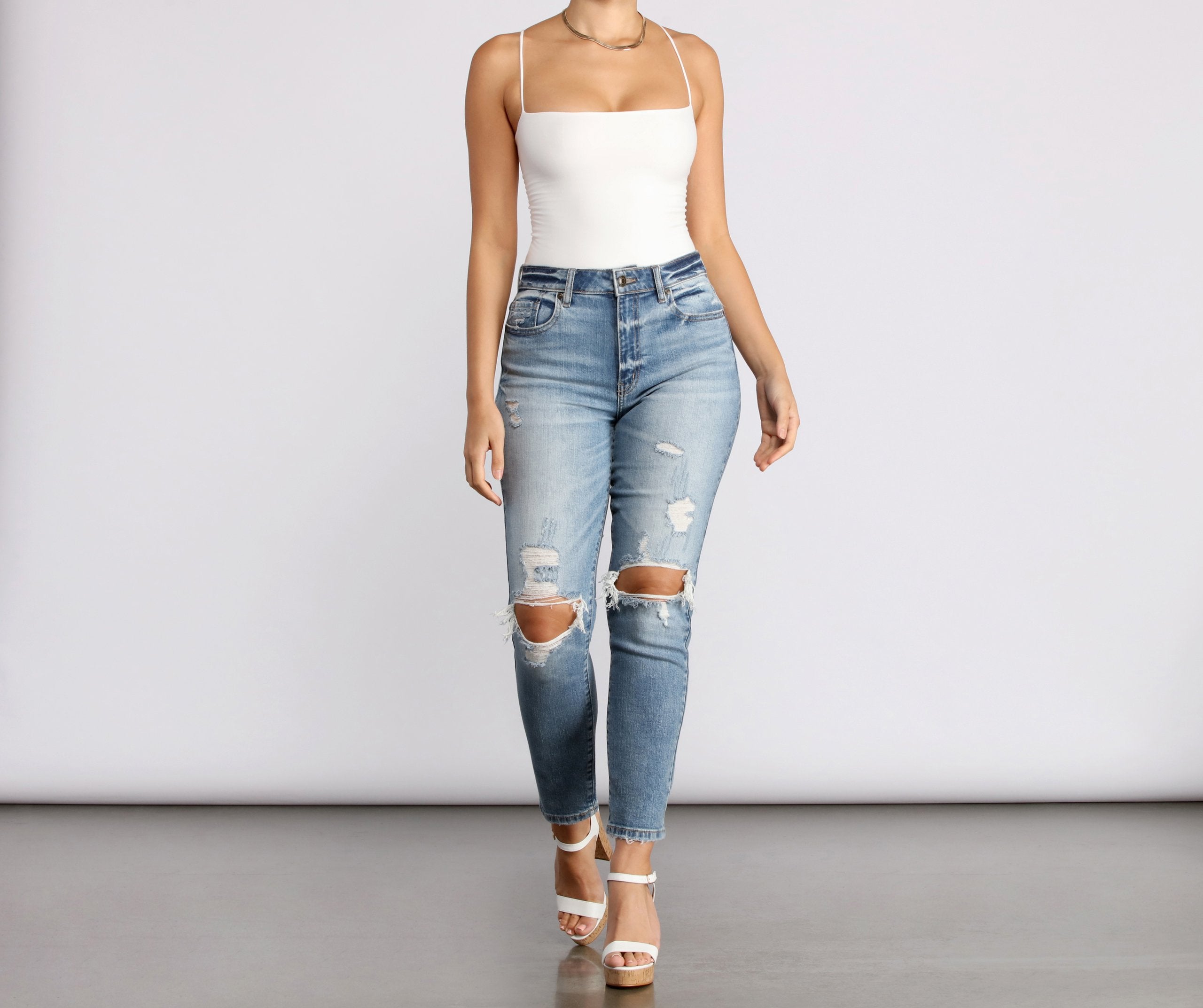 Looking Good Lace Up Bodysuit