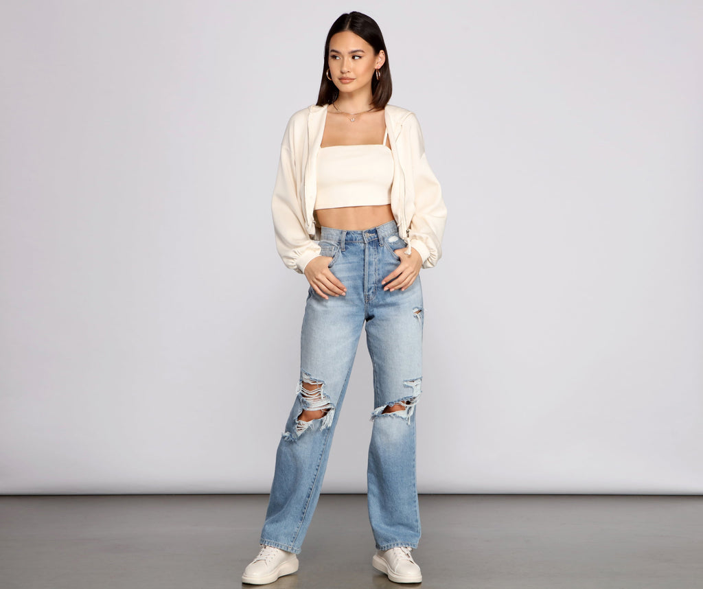 Trendsetting Babe Cropped Tank