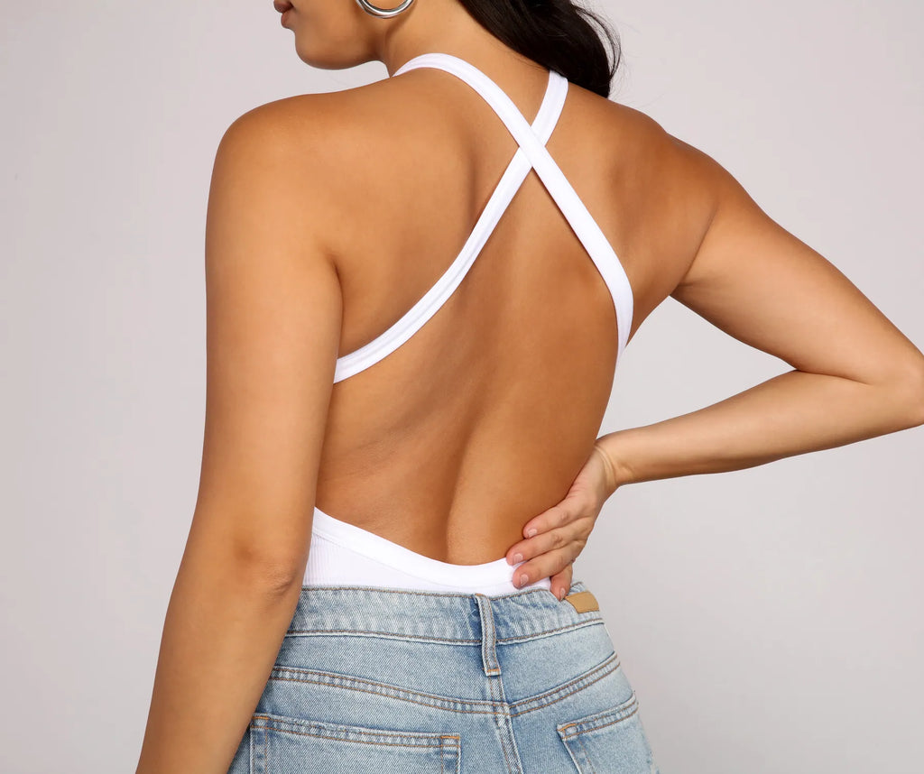 Chic And Seamless Sleeveless Bodysuit