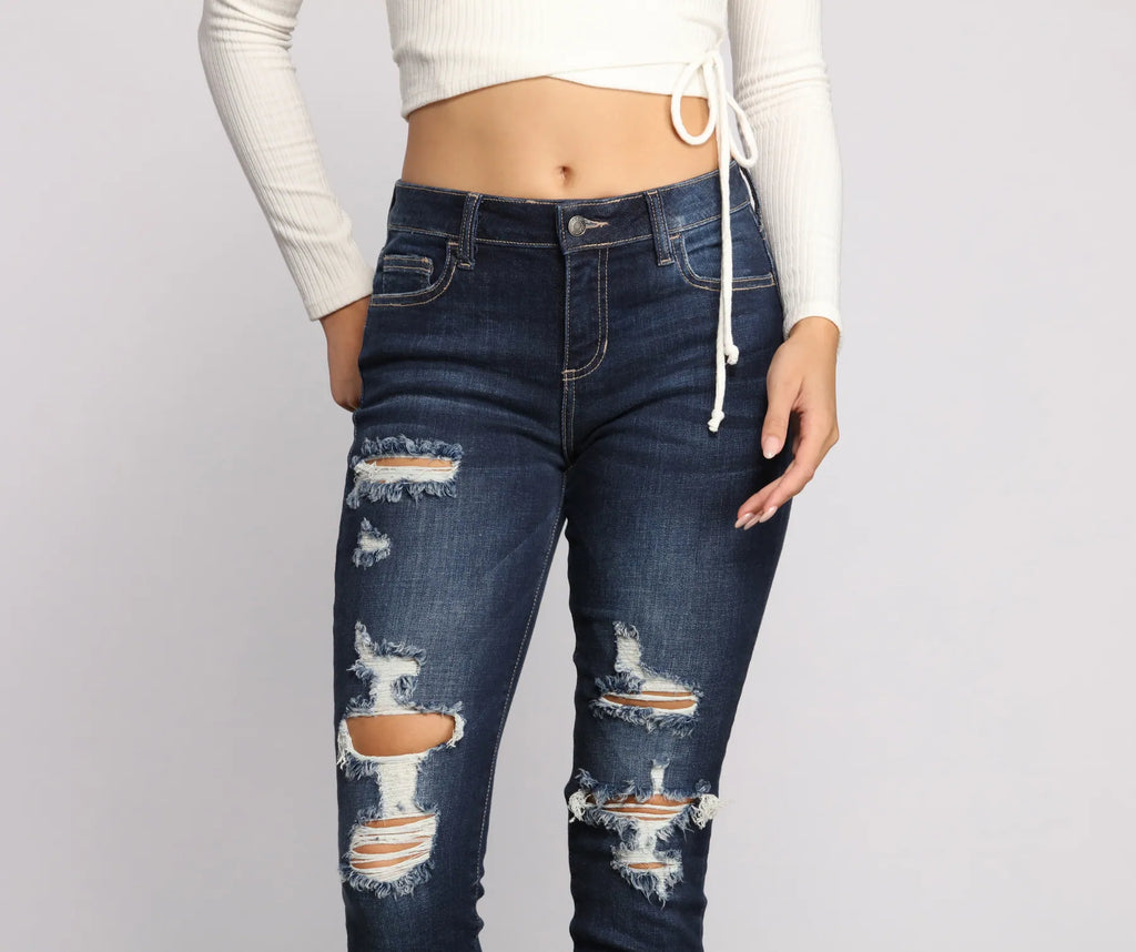 Short And Sweet Cropped Tee