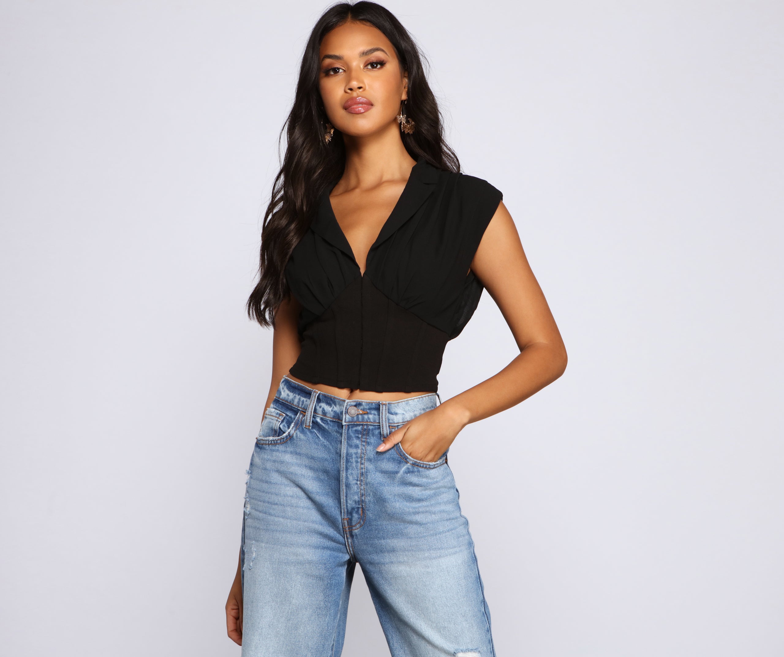 Preppy And Chic Crop Top