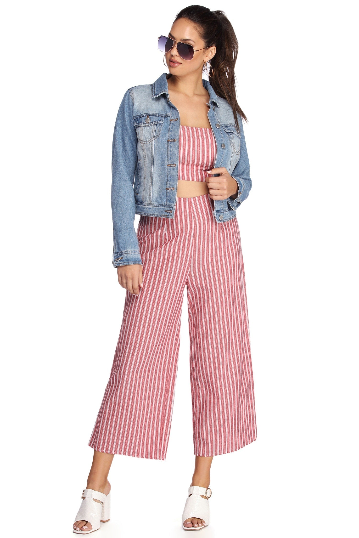 Stunt On Them In Stripes Top