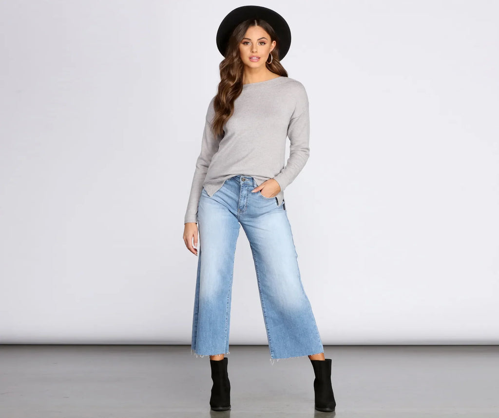 Classic Chic Dolman Sleeve Sweater