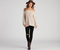 So Cozy Off-The-Shoulder Sweater
