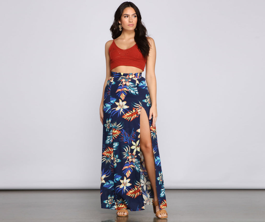 Keeping Knit Boho Crochet Crop Top