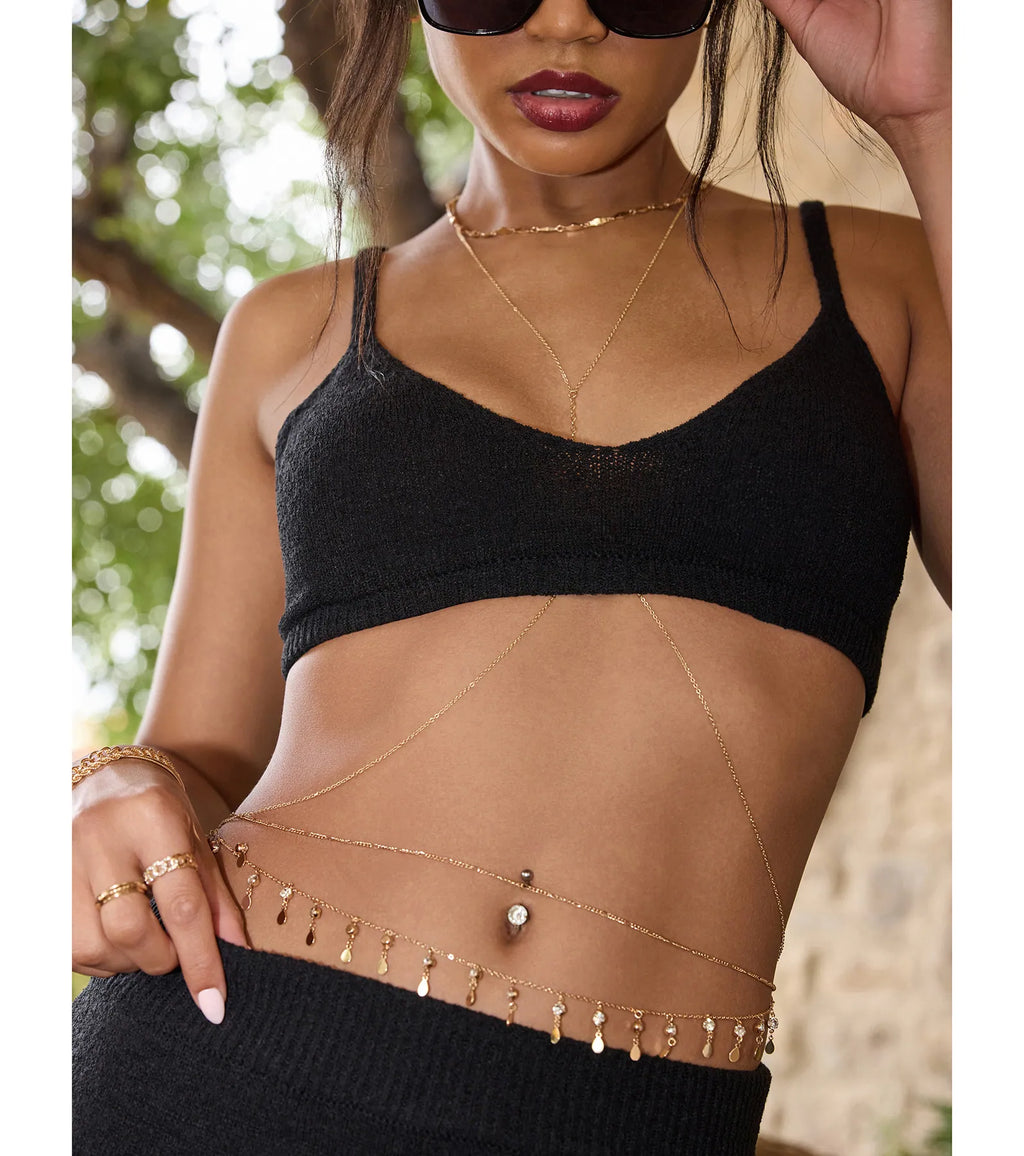 In My Feels Scoop Neck Bra Top