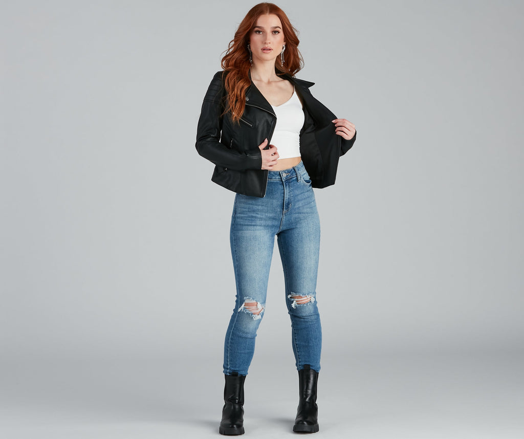 Go With The Flow Tie Front Top