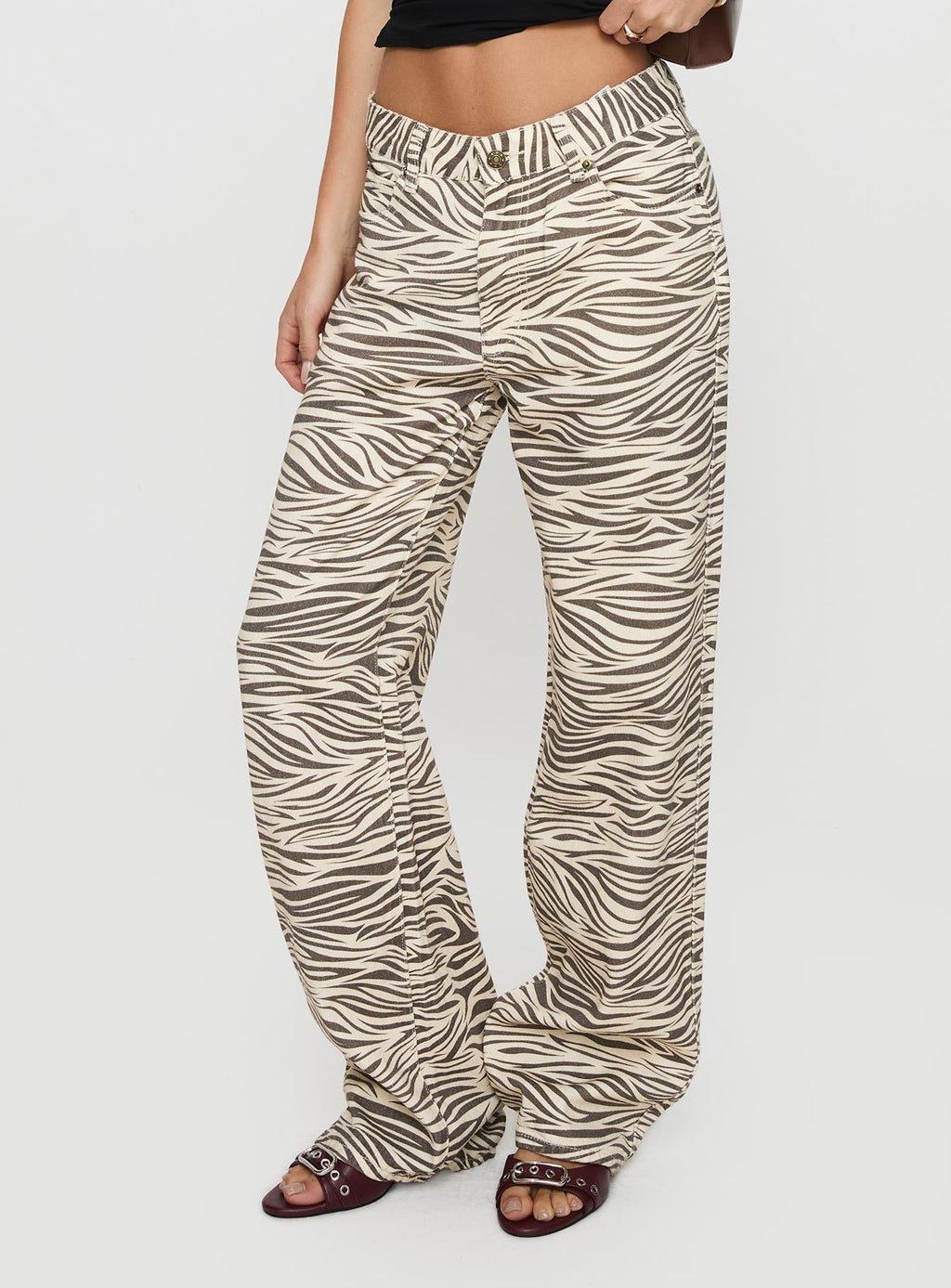 Top Model Jean Zebra