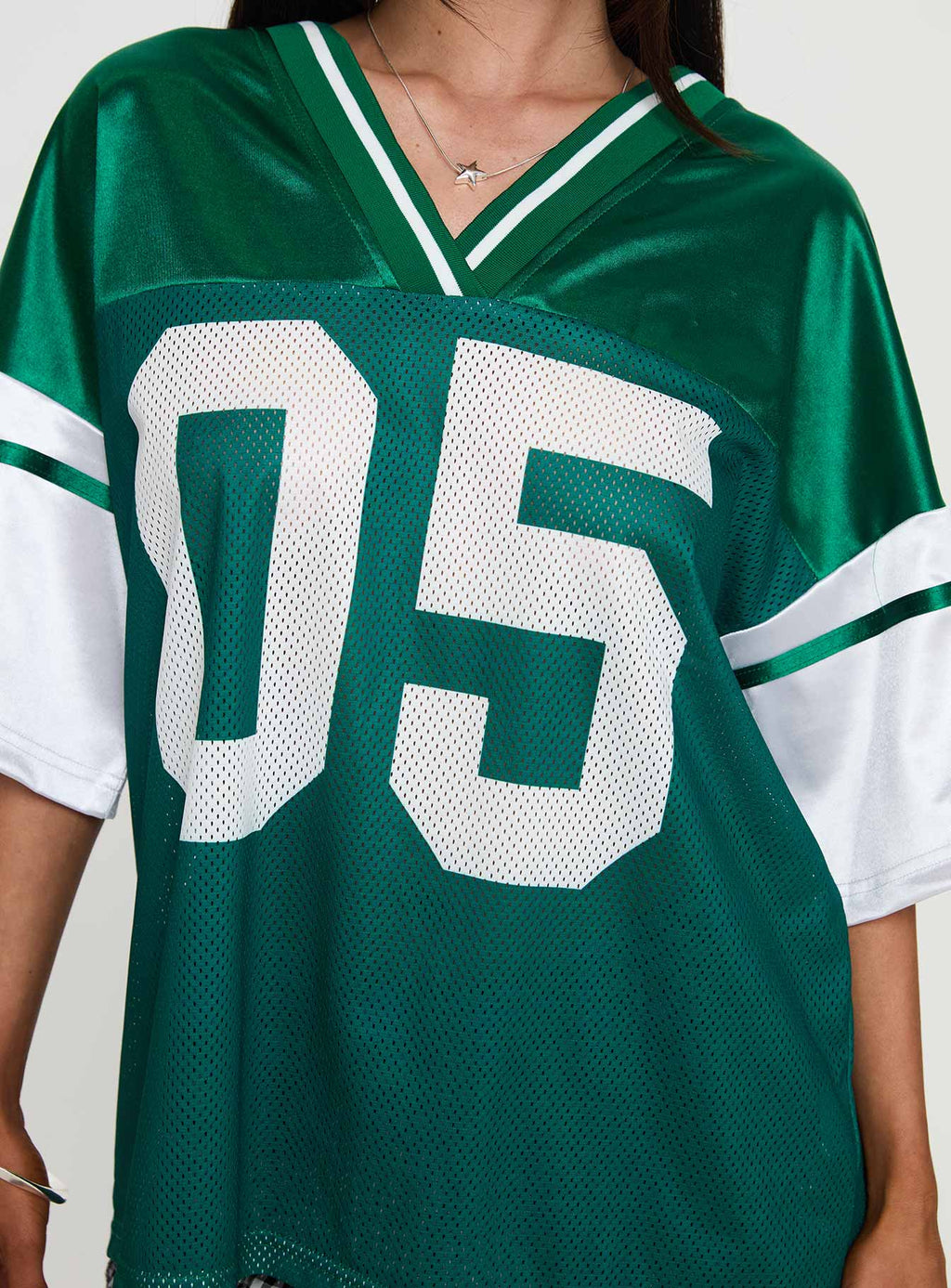 Kronwall Sports Jersey Top Green / White